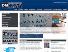 Tablet Screenshot of colegiodivinomestre.com